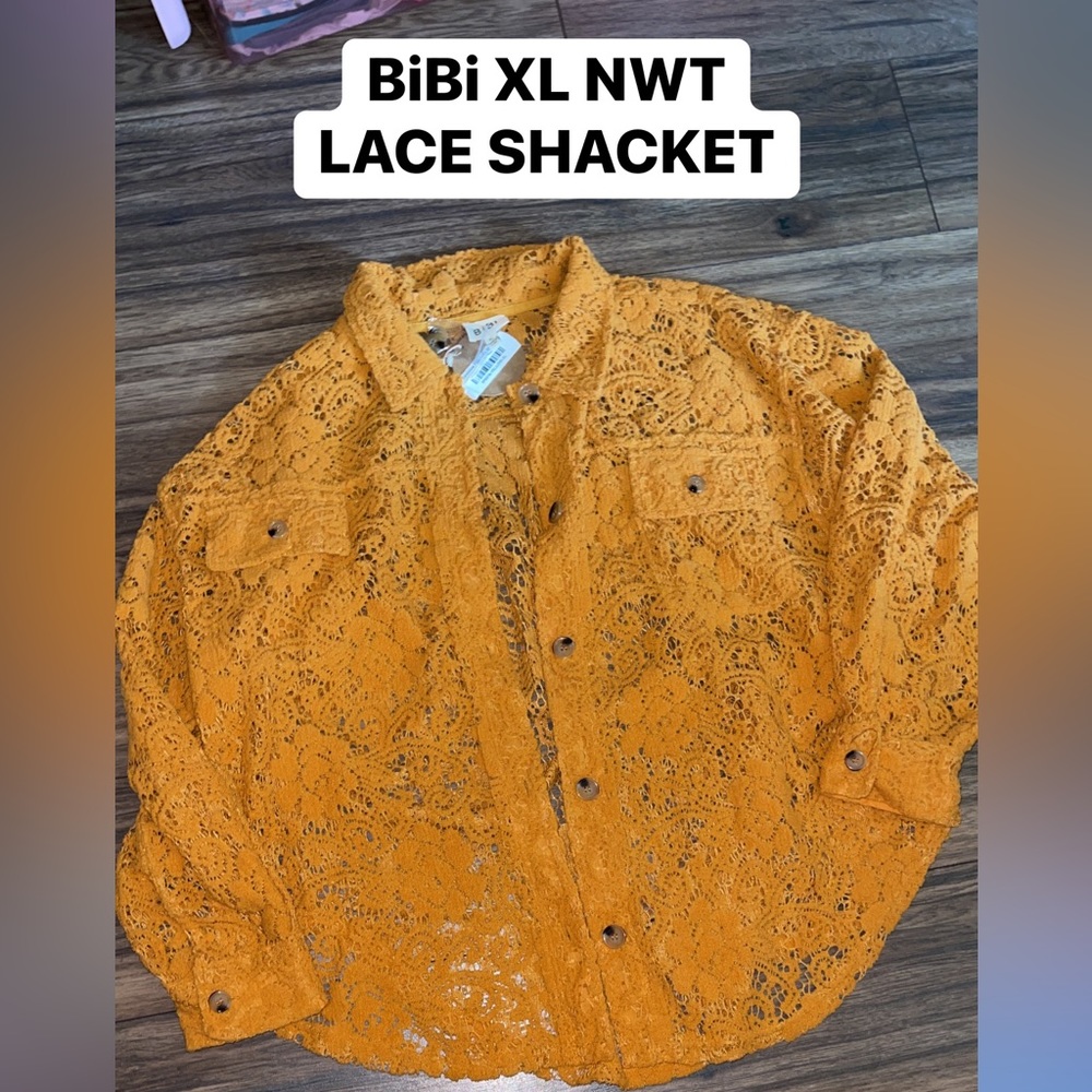 BiBi XL Shacket NWT